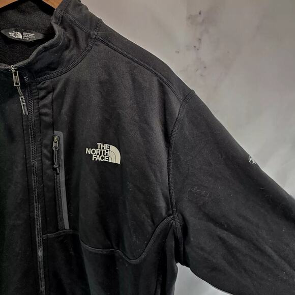 The North Face Jacket Mens XL Black Full Zip Fleece Teletracking Employee - Picture 10 of 11